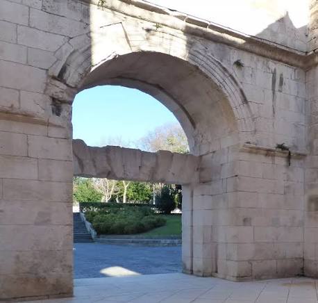 Porte d'Or du palais de Dioclétien à Split