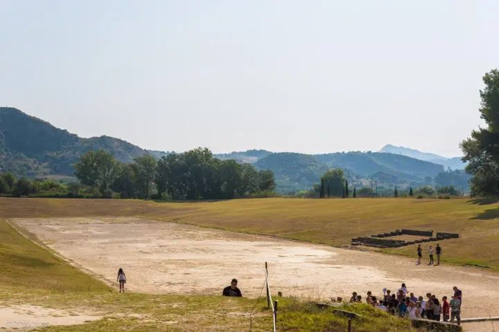 Stade antique d’Olympie, berceau des Jeux olympiques