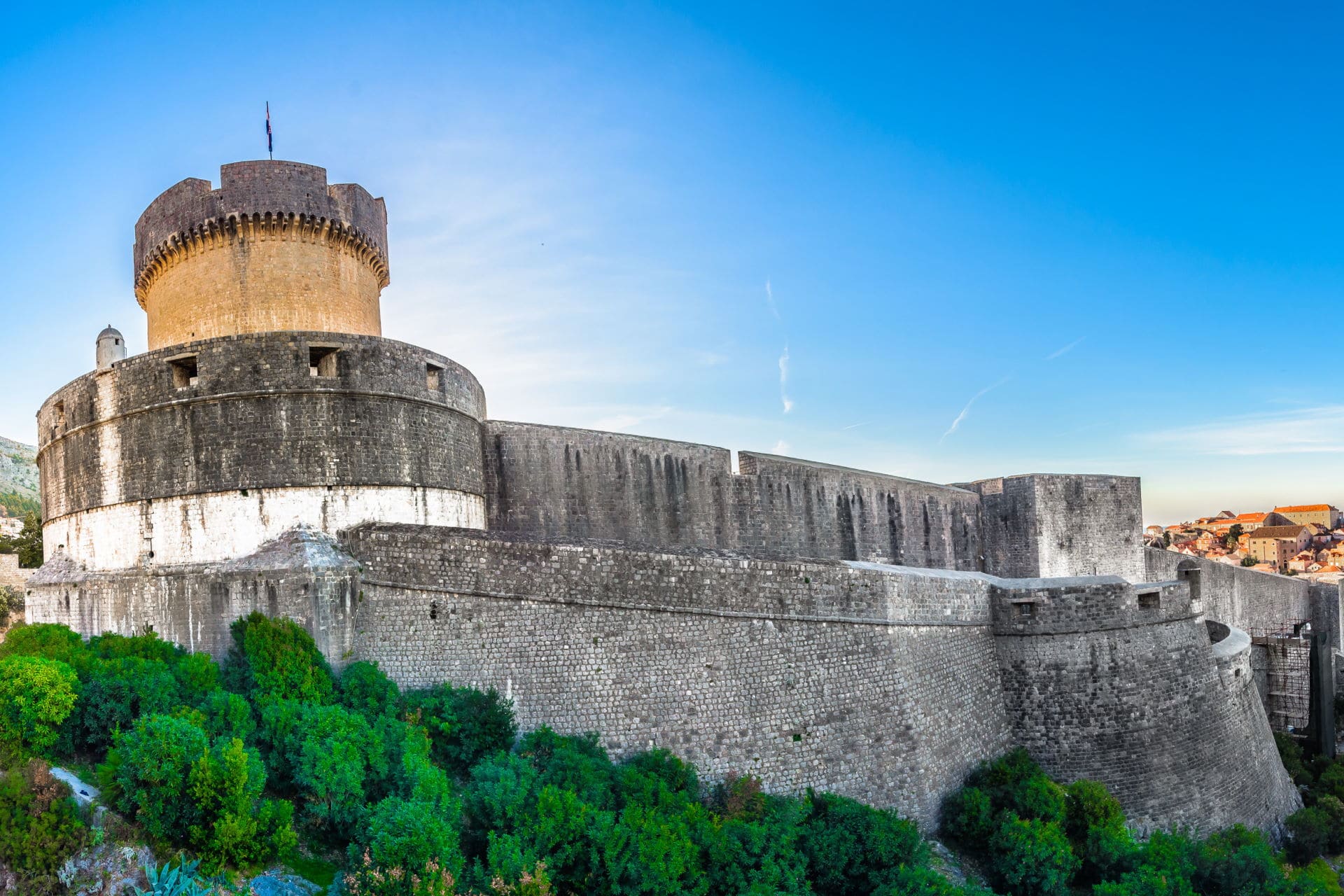 Tour Minčeta à Dubrovnik, lieu de tournage de Game of Thrones