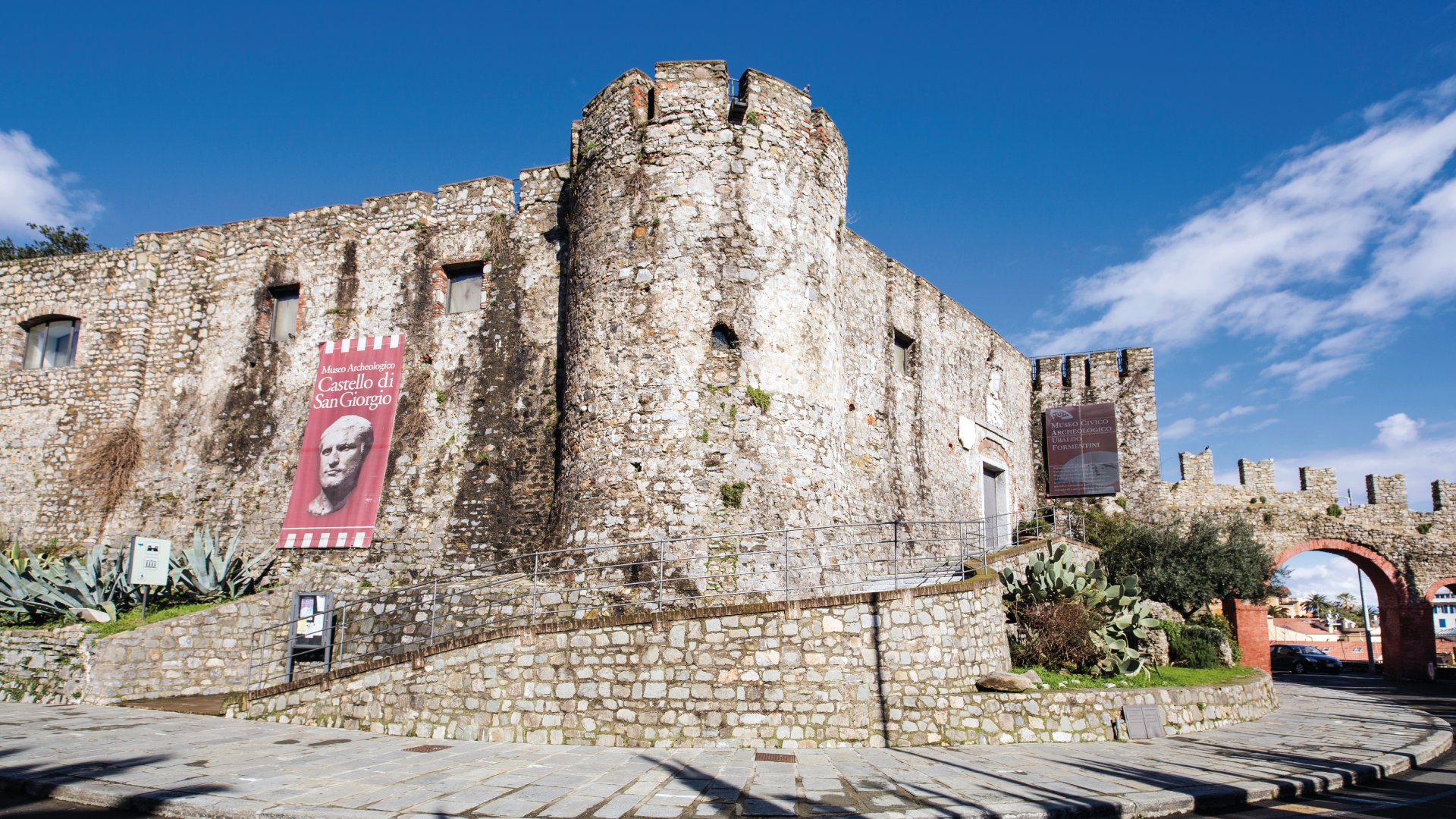 Centre historique de La Spezia près de Via del Prione et du château San Giorgio