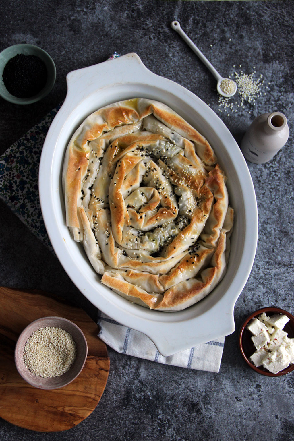 Burek aux épinards, spécialité à déguster pendant une escale à Dubrovnik
